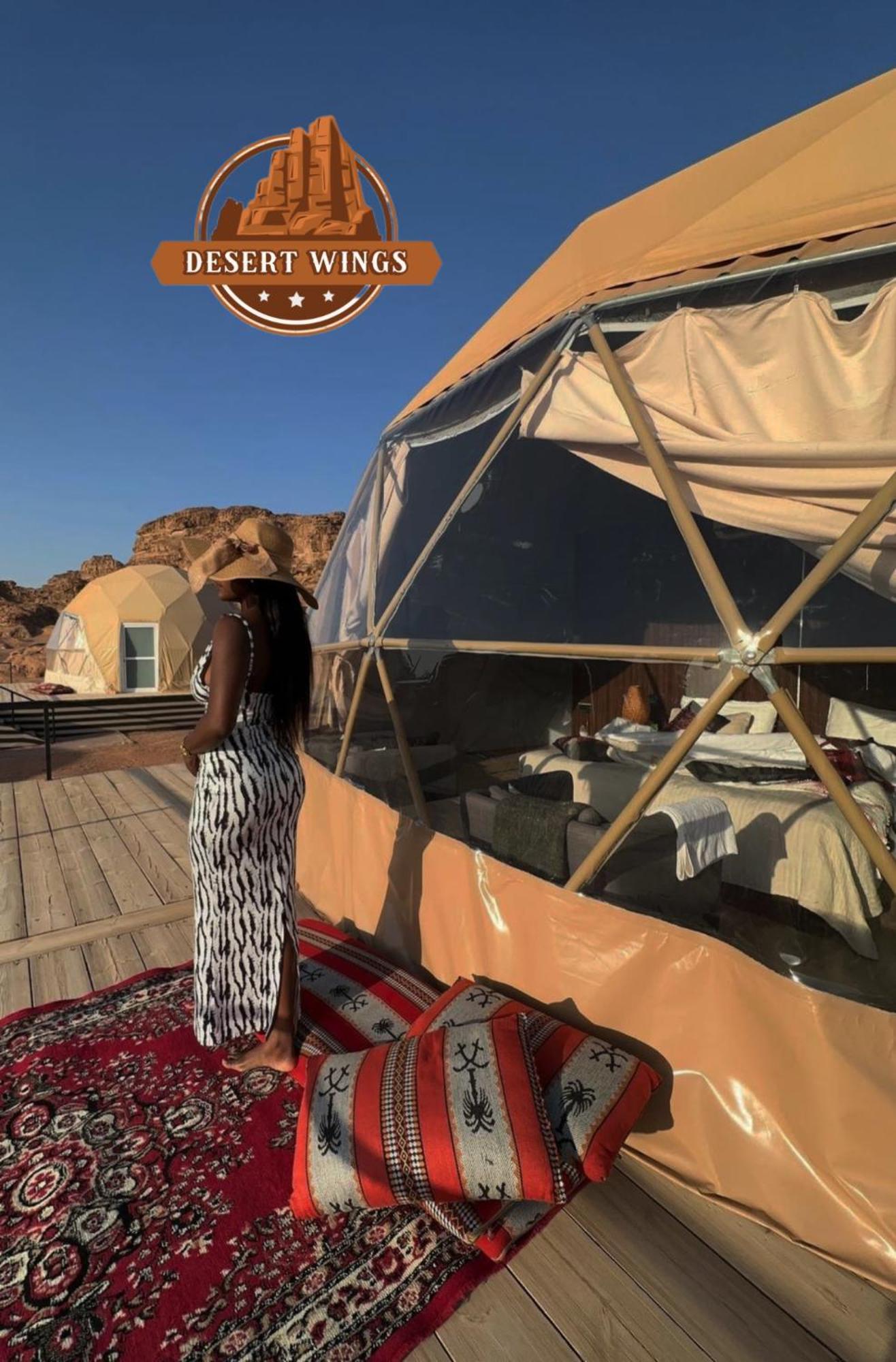 Rum Wings Bubble Luxury Camp Wadi Rum Extérieur photo